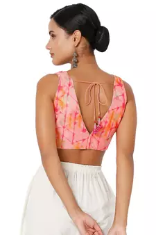 Women's Jacquard Padded Blouse