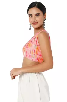 Women's Jacquard Padded Blouse