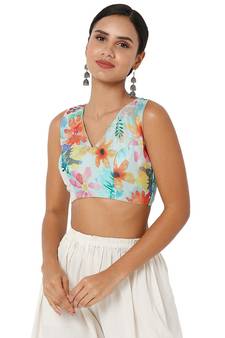 Women's Jacquard Padded Blouse