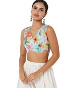 Women's Jacquard Padded Blouse