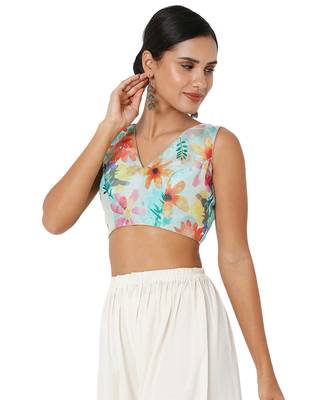 Women's Jacquard Padded Blouse 3