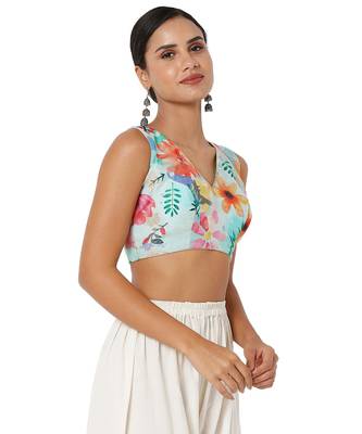 Women's Jacquard Padded Blouse 4