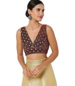 Women's Velvet Padded Blouse