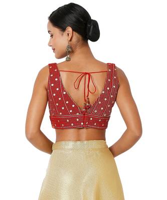 Women's Velvet Padded Blouse 2