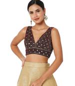 Women's Velvet Padded Blouse