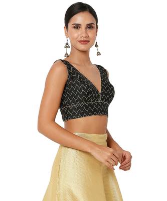 Women's Jacquard Padded Blouse 4