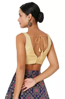 Women's Jacquard Padded Blouse