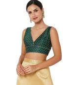 Women's Jacquard Padded Blouse