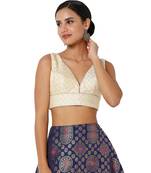 Women's Jacquard Padded Blouse