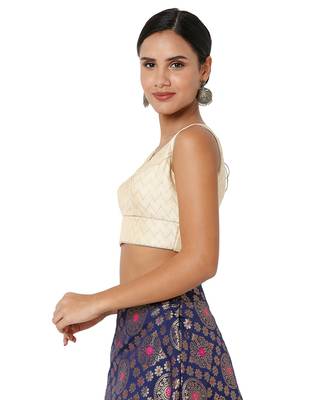 Women's Jacquard Padded Blouse 3