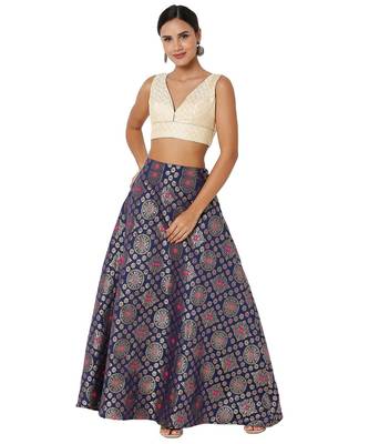 Women's Jacquard Padded Blouse 5