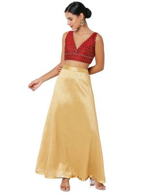 Women's Jacquard Padded Blouse 5