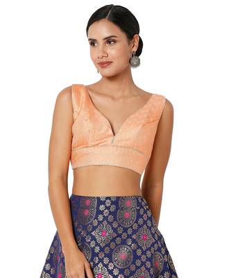Women's Jacquard Padded Blouse 1