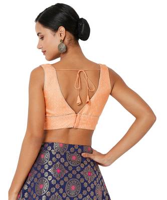 Women's Jacquard Padded Blouse 2