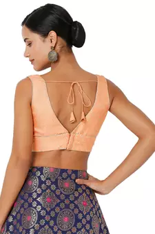 Women's Jacquard Padded Blouse