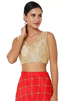 Women's Net Padded Blouse