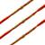(Combo of 3) Simple Beautiful Beaded Rakhi Mauli Thread Rakhee For Raksha Bandhan