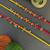 (Combo of 3) Simple Rakhi With Pearl Ghungroo Mauli Rakhi Thread For Raksha Bandhan