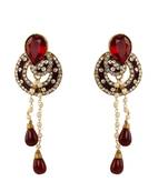 Awesome Maroon Earrings