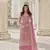 Light Pink Color Net Fabric Salwar Suit In Net Fabric With Embroidery As
