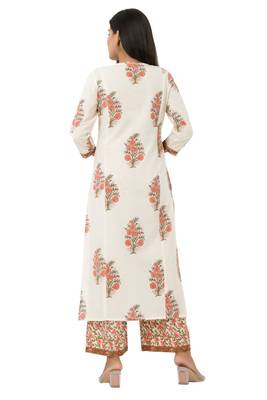 White woven cotton combo-kurtis 4