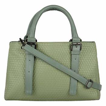 Green Textured Handbag 3