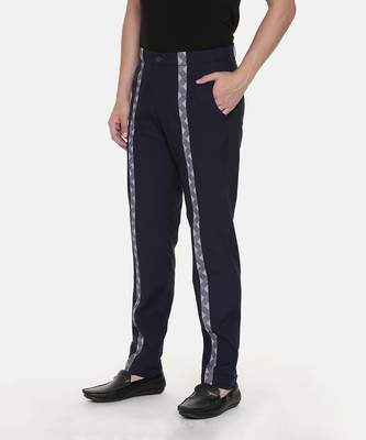 Blue Cotton Trousers 3