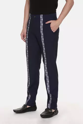 Blue Cotton Trousers