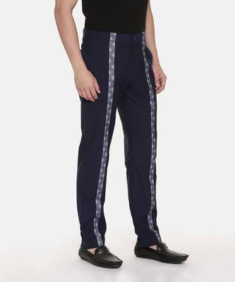 Blue Cotton Trousers 4