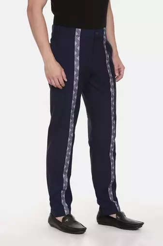 Blue Cotton Trousers