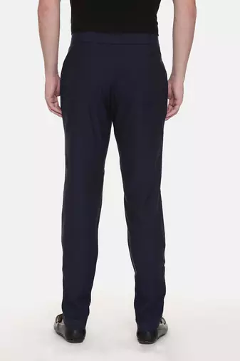Blue Cotton Trousers