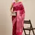 Wine woven silk saree with blouse