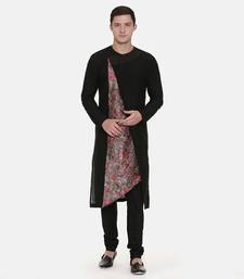 Silk Chanderi Printed Kurta Set