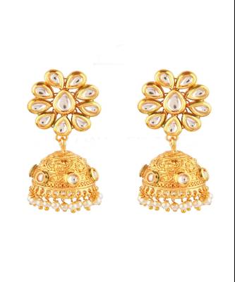 Gold earrings 1