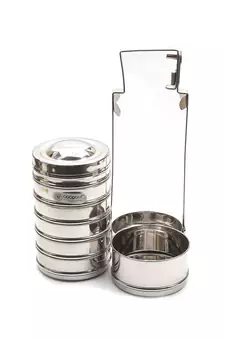 Coconut Chetinnad Tiffen 7 Containers Lunch Box 9x7