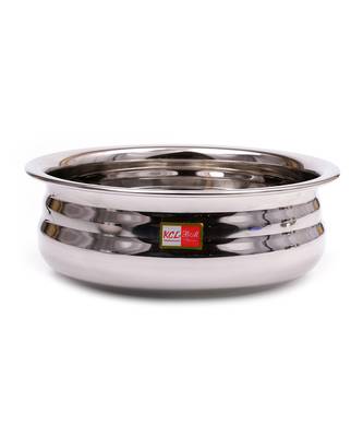 KCL Ringer Stainless Steel Handi Set For Serving and Cooking    Set of 3   Capacity 500 ML 2