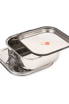 KCL Stainless Steel Leakproof Lunch Box Small   1 Unit (1 Tier With Plate)