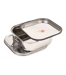 KCL Stainless Steel Leakproof Lunch Box Small   1 Unit (1 Tier With Plate)