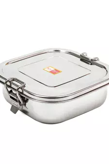 KCL Stainless Steel Leakproof Lunch Box Small   1 Unit (1 Tier With Plate)
