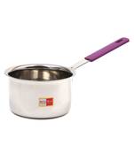KCL Mini Sainless Steel Saucepan with Silicone Handle   1 Unit   (Capacity 500 ML)