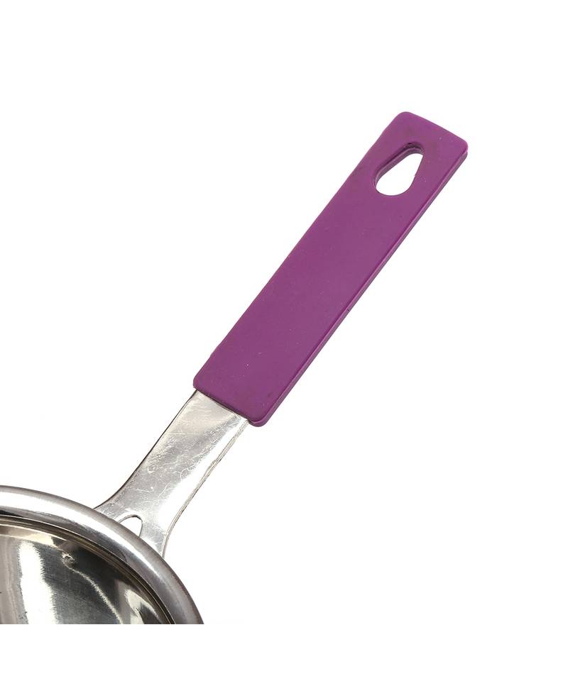 KCL Mini Sainless Steel Saucepan with Silicone Handle   1 Unit   (Capacity 500 ML)