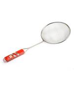 KCL Stainless Steel Puri Strainer Jhara Deep Fry Oil Mesh Filter No. 6   1 Unit   40 cm