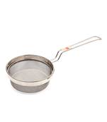KCL Stainless Steel Puri Strainer Jhara Deep Fry Oil Mesh Filter No. 5   1 Unit   37 cm