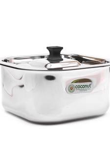Coconut Stainless Steel Hammered Tea Pot For Tea/Coffee   1 Unit   Capacity   500 Ml