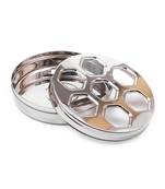 Coconut Stainless Steel Choco Dabba/Multi Purpose Storage Container   1 Unit   24cm