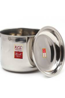 KCL Cooker Adak/Container Outer Lid Pressure Cooker, 3   litres   14cm, Stainless steel.