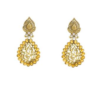 Awesome Yellow Earrings 1