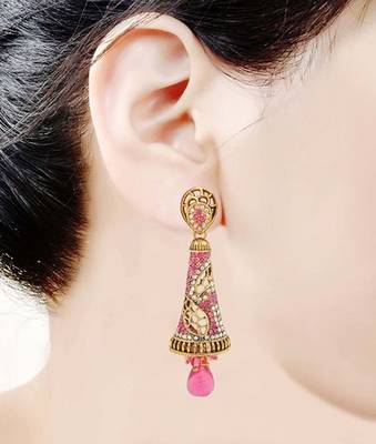 Cute Pink Designer Earrings 2