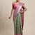 Sea Green Organza Woven Kanchipuram Saree