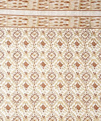 Rajasthan Decor Cotton Metallic Print Set of 2 Window Curtain (54x62 Inch) 1